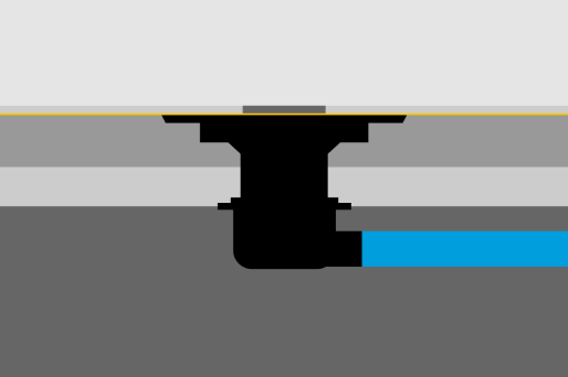 Étanchéité de liaison des écoulements dans les revêtements composites Étanchéité des écoulements dans les revêtements composites