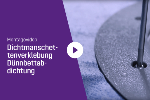 Vidéo : collage de manchons d'étanchéité pour une étanchéité en couche mince