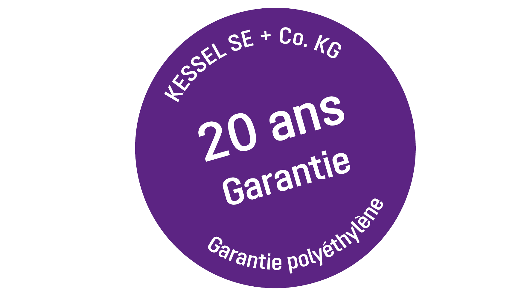 Garantie de 20 ans sur les cuves en polyéthylène
