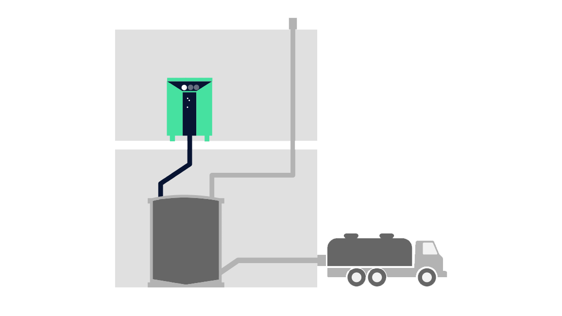 Phase 1: Speisereste zerkleinern