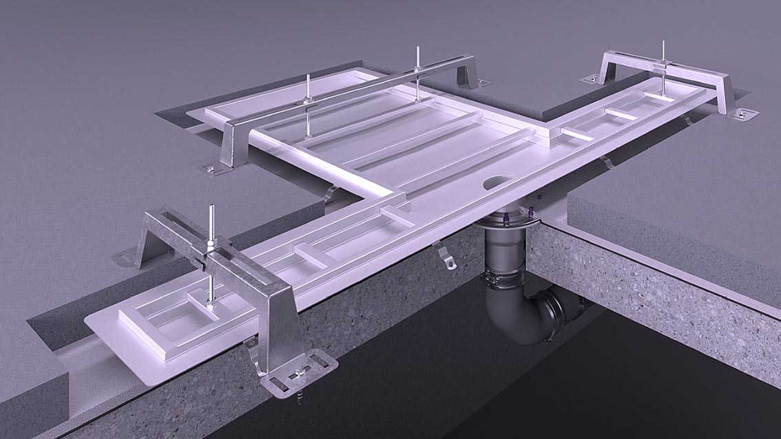 Montagebügel für Rinnen Montagebügel für Rinnen