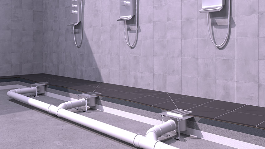 Sanierungsablauf im Schwimmbadbereich