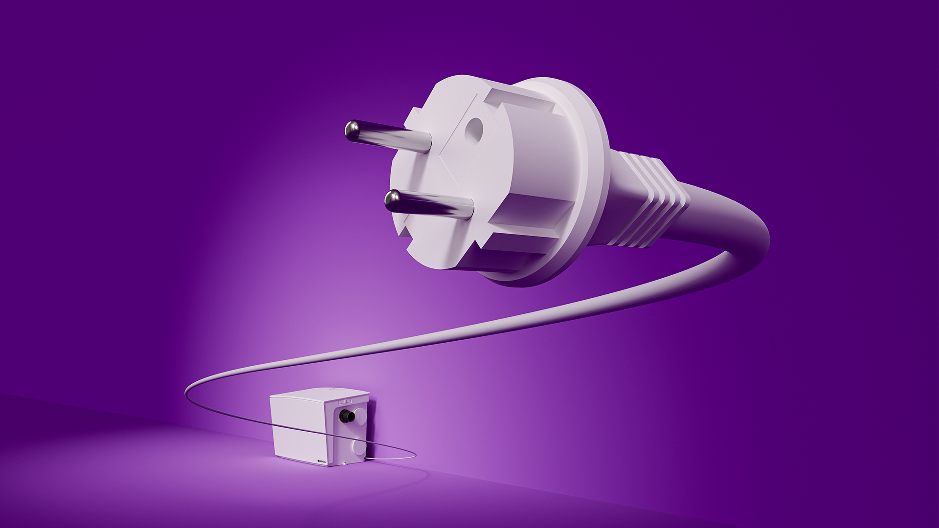 Kleinhebeanlage mit 230 V Netzstecker.