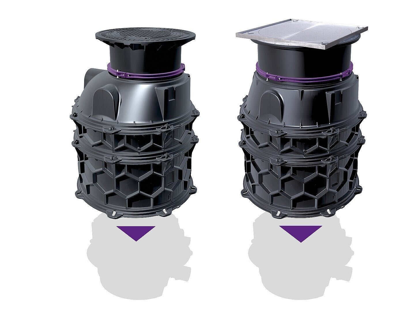 Module rehausse en composite Module rehausse en composite