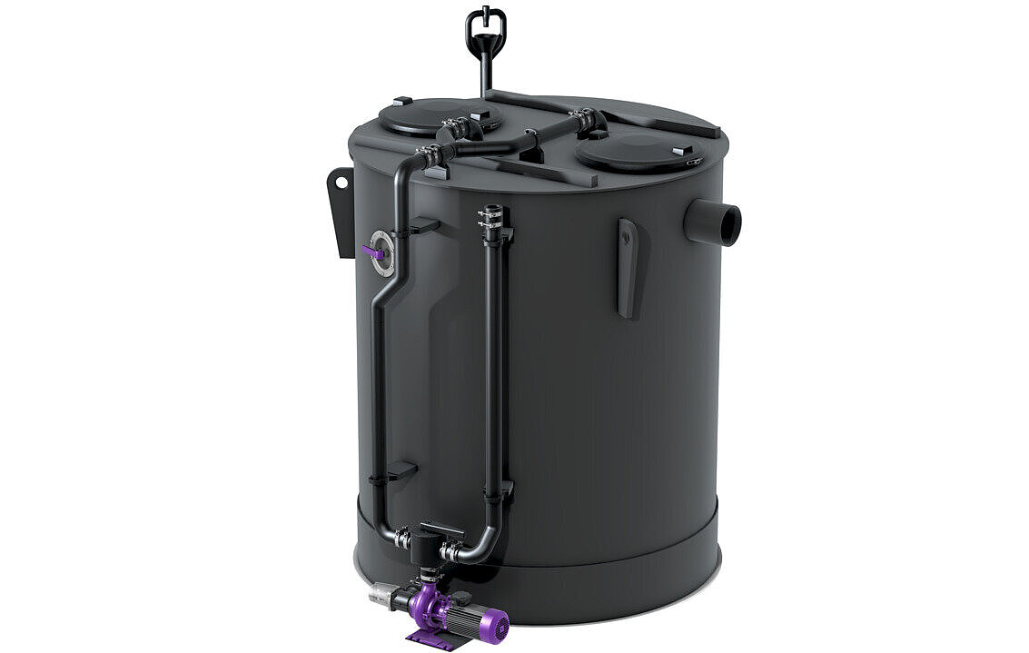 EasyClean free round Mix & Pump