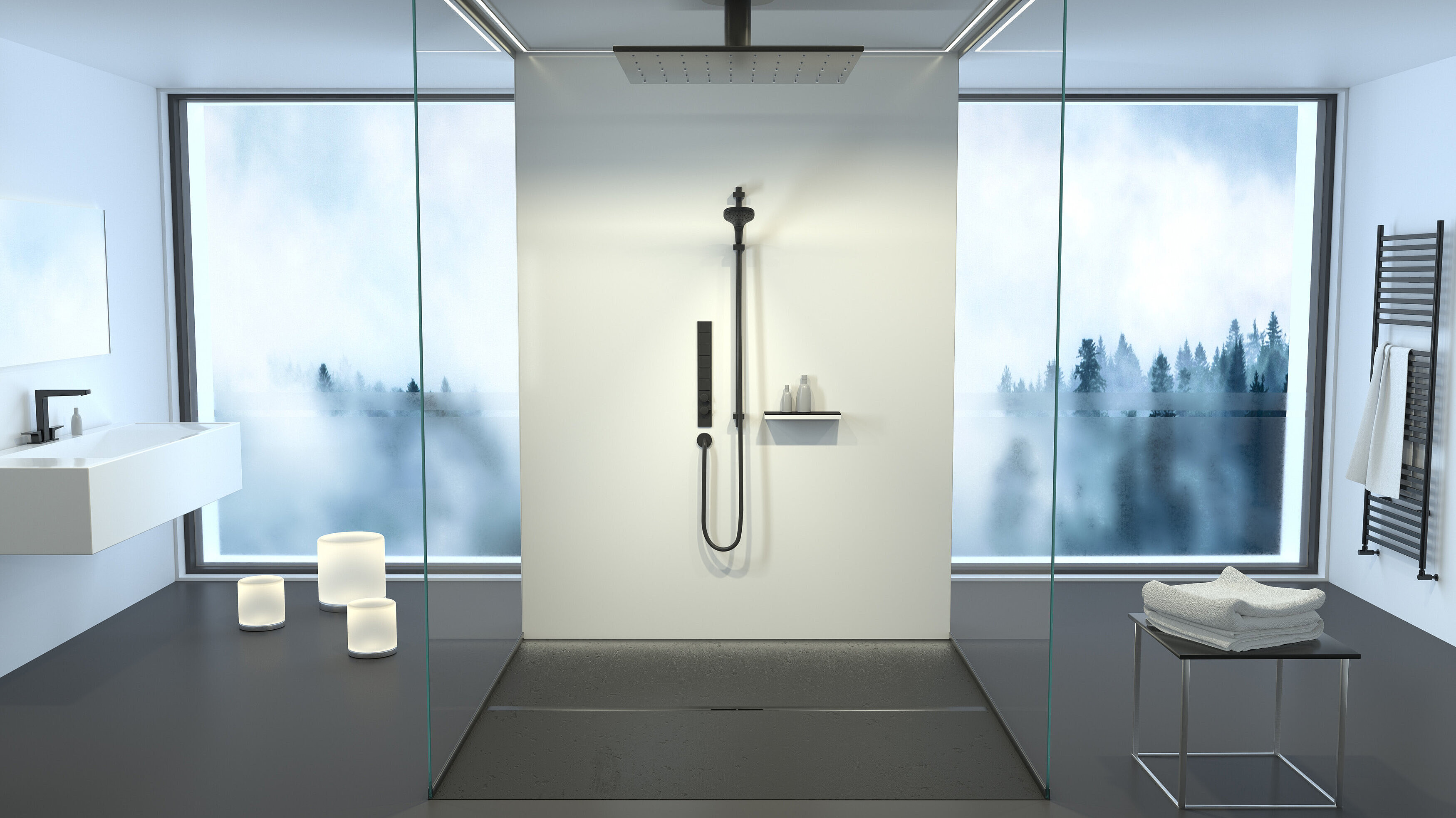 Caniveau de douche Linearis Infinity