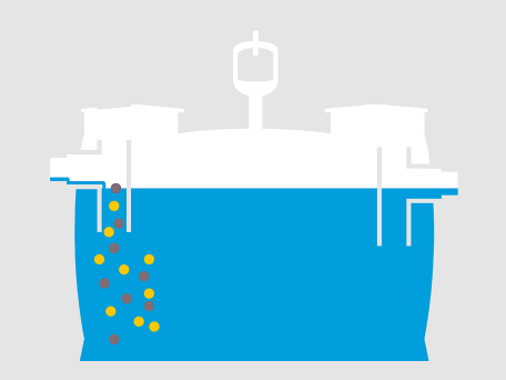 Esquisse : introduction de l'eau contaminée