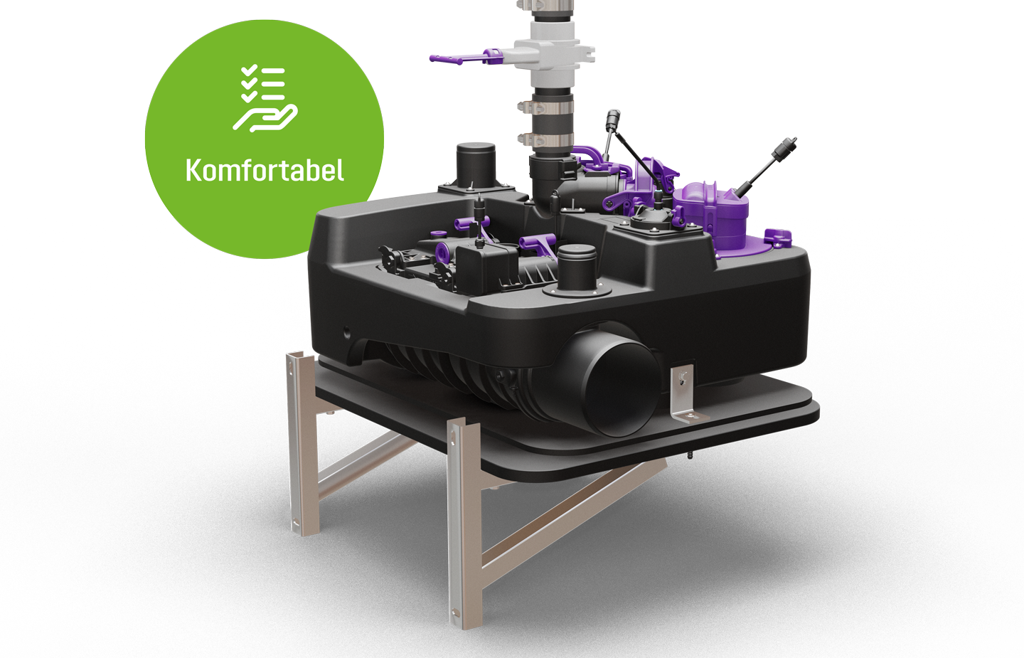 Die Ecolift L ist unkompliziert in der Handhabung