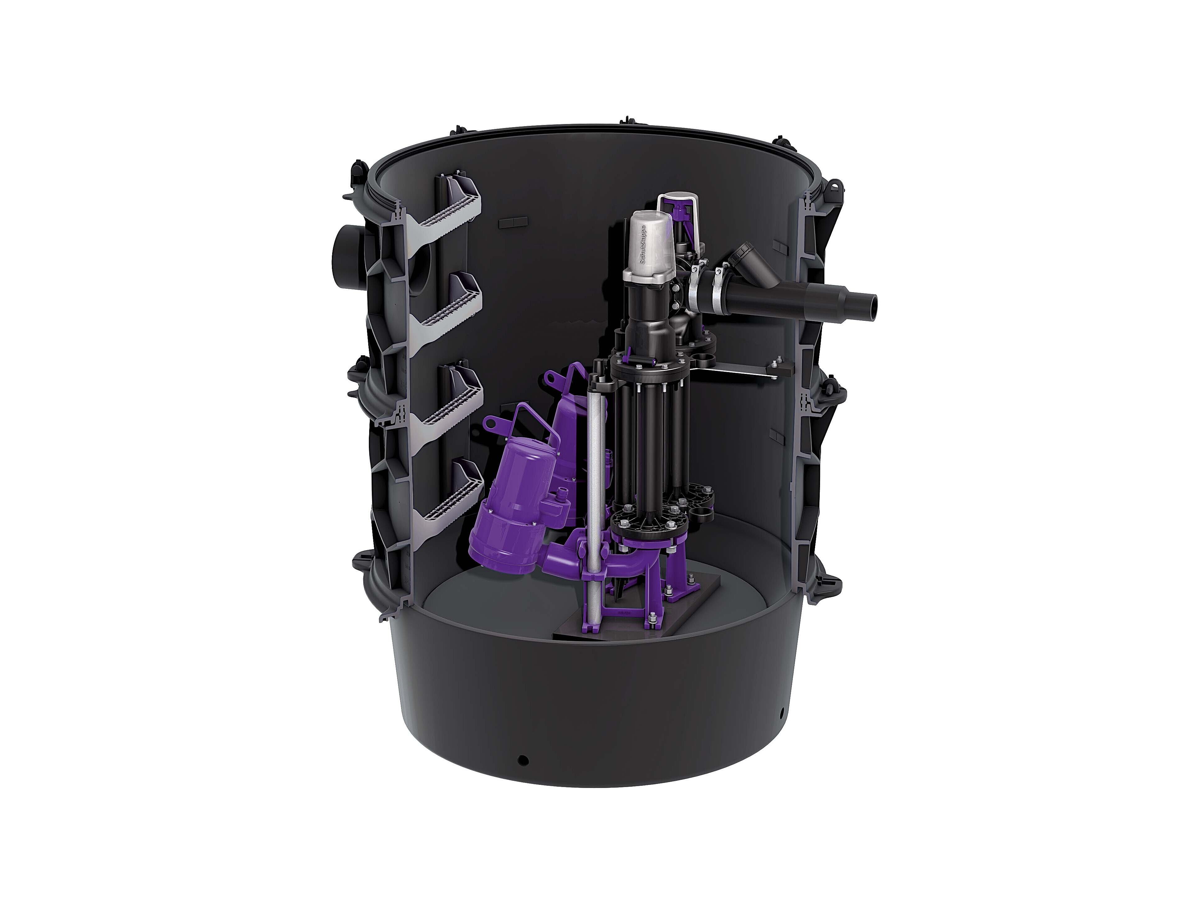 Pumpstation Aquapump XL, Nassaufstellung Pumpstation Aquapump XL, Nassaufstellung
