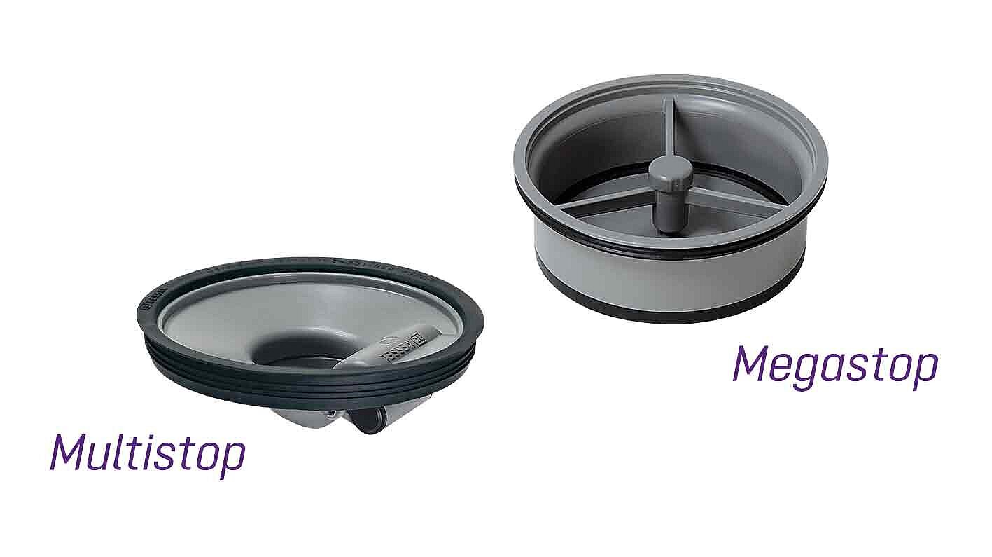 Gerüchsverschlüsse Multistop und Megastop Gerüchsverschlüsse Multistop und Megastop