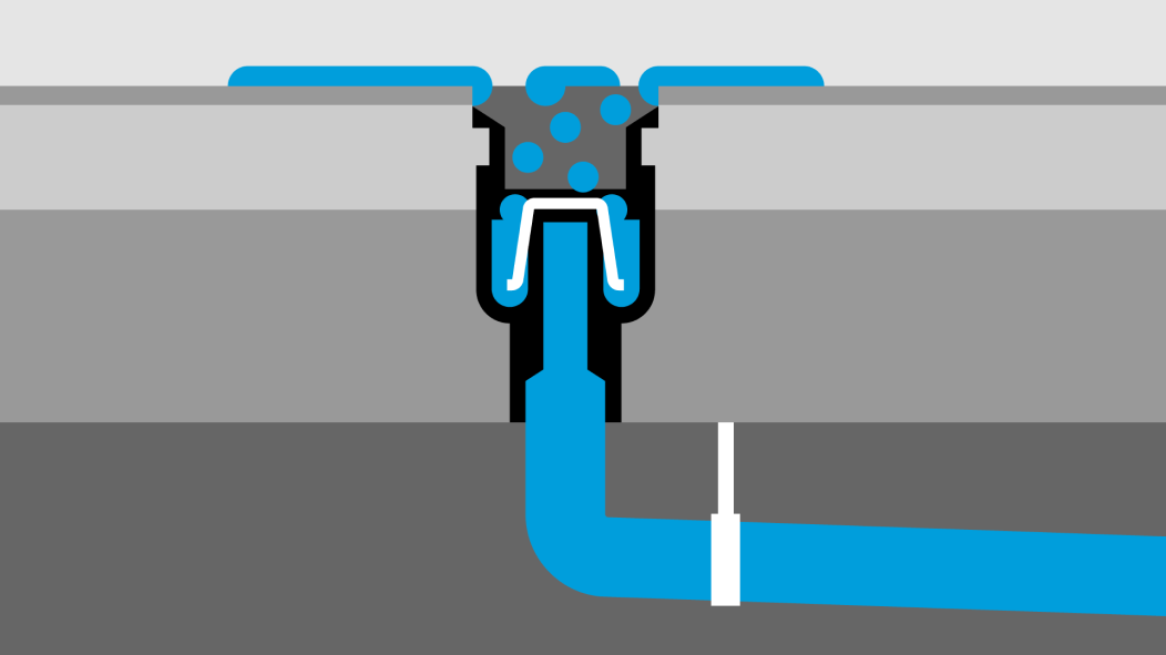 Funktionsprinzip Badabläufe