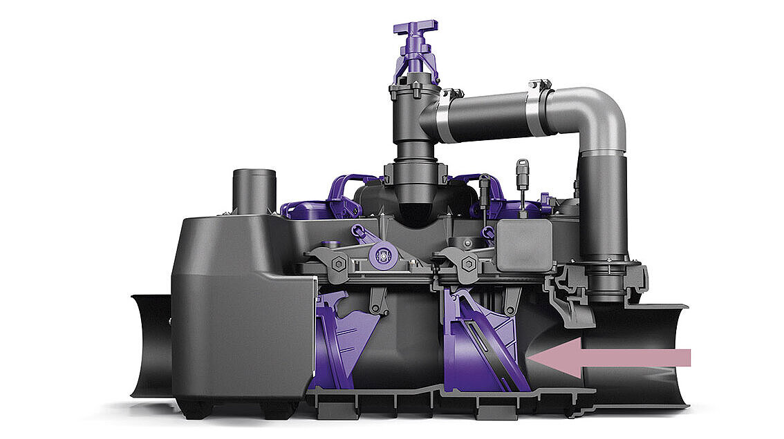Zuverlässiger Schutz bei Rückstau mit der Ecolift L Zuverlässiger Schutz bei Rückstau mit der Ecolift L
