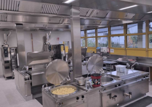 Grande cuisine de l'atelier d'aide à la vie de Gaimersheim